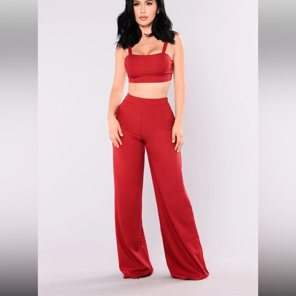 Two piece pant set - fashion nova